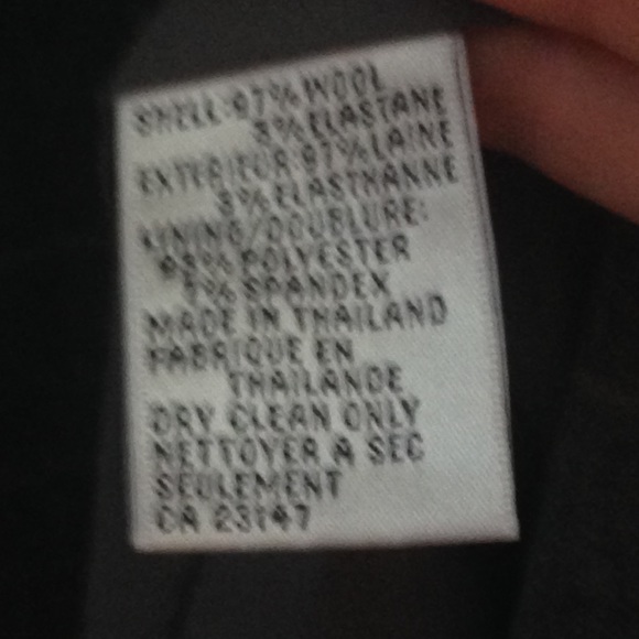 Gray wool jacket - Picture 4 of 5